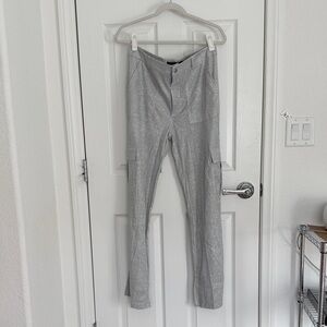 GLITTER Gray Finesse Cargo Pants Medium